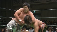 グローバル・リーグ戦２０１４開幕戦　２０１４年１０月１８日　後楽園ホール　メインイベント　第９試合　丸藤正道ＶＳ中嶋勝彦　グローバル・リーグ戦２０１４ Ａブロック公式戦　３０分１本勝負