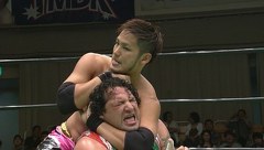 リクエストマッチ 日テレ杯争奪ジュニア・ヘビー級タッグリーグ戦　特集２　第７回日テレＧ＋杯争奪ジュニアタッグリーグ戦　Ａブロック公式戦　石森太二＆小峠篤司ＶＳスペル・クレイジー＆リッキー・マルビン　２０１３年７月２８日　東京・後楽園ホール