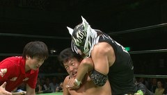 ＤＥＰＡＴＵＲＥ ２０１５ グローバル・ジュニアヘビー級リーグ戦２０１５優勝決定戦　２０１５年８月５日　東京・ディファ有明　第３試合　グローバル・ジュニアヘビー級リーグ戦２０１５ Ａブロック公式戦 エル・デスペラードＶＳ原田大輔