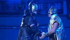 Ｓｈｉｎｙ　Ｎａｖｉｇ．２０１５最終戦　第９回日テレＧ＋杯争奪ジュニアタッグリーグ戦　優勝決定戦　２０１５年９月２２日　東京・後楽園ホール　第２試合　 第９回日テレＧ＋杯争奪ジュニアタッグリーグ戦　Ｂブロック公式戦　原田大輔、小峠篤司ＶＳバッファロー、ビリーケン・キッド　３０分１本勝負