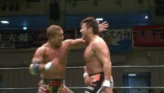 グローバル・リーグ戦２０１５開幕戦　２０１５年１０月１６日　東京・後楽園ホール　第６試合　グローバル・リーグ戦２０１５　Ａブロック公式戦　田中将斗ＶＳ小島聡　３０分１本勝負