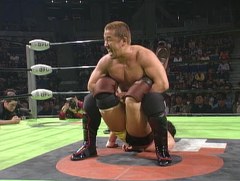 ユーザーリクエストマッチ　金丸義信　名勝負集　メディアパーク スピカ　ＧＨＣジュニアタッグ選手権試合　王者組：丸藤正道＆ＫＥＮＴＡＶＳ挑戦者組：金丸義信＆杉浦貴　２００５年６月５日　北海道・札幌