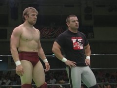 リクエストマッチ　オールスター大集結編！５　第２回日テレ杯争奪ジュニアタッグリーグ戦公式戦　ＫＥＮＴＡ＆石森太二ＶＳブライアン・ダニエルソン＆デイビー・リチャーズ　２００８年８月２３日　後楽園ホール