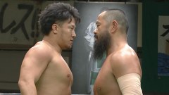 Ｅｍｅｒａｌｄ Ｓｐｉｒｉｔｓ ２０１６ ｉｎ ＫＯＲＡＫＵＥＮ ２０１６年６月１２日　東京・後楽園ホール２　第５試合　ＧＨＣジュニアタッグ選手権試合　３ＷＡＹマッチ 王者組：原田大輔＆小峠篤司ＶＳ挑戦者組：邪道＆外道 ＶＳ挑戦者組：タイチ＆ＴＡＫＡみちのく　６０分１本勝負