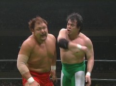 リクエストマッチ　オールスター大集結編！７　ＧＨＣヘビー級選手権試合　王者：力皇猛ＶＳ挑戦者：三沢光晴　２００５年９月１８日　日本武道館
