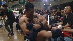 第１０回日テレＧ＋杯争奪ジュニアタッグリーグ戦　最終戦　２０１６年７月３０日　東京・後楽園ホール　第３試合　第１０回日テレＧ＋杯争奪ジュニアタッグリーグ戦 公式戦　原田大輔＆小峠篤司ＶＳ金丸義信＆エル・デスペラード　３０分１本勝負