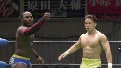 第１０回日テレＧ＋杯争奪ジュニアタッグリーグ戦 最終戦２　２０１６年７月３０日　東京・後楽園ホール　第４試合　第１０回日テレＧ＋杯争奪ジュニアタッグリーグ戦　公式戦 拳王＆大原はじめＶＳ石森太二＆ＡＣＨ　３０分１本勝負