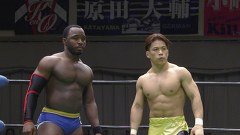 第１０回日テレＧ＋杯争奪ジュニアタッグリーグ戦 最終戦２　２０１６年７月３０日　東京・後楽園ホール　セミファイナル　第６試合　第１０回日テレＧ＋杯争奪ジュニアタッグリーグ戦 優勝決定戦 原田大輔＆小峠篤司ＶＳ石森太二＆ＡＣＨ　時間無制限１本勝負