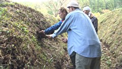 ヒロシのひとりキャンプのすすめ　シーズン4　じゅんダビとヒロシ村キャンプ　竹と土でかまど作り